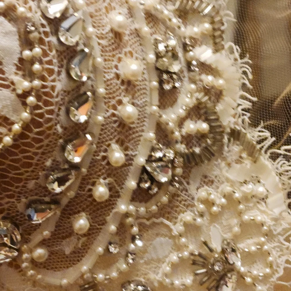 Couture beaded wedding dress 12 - Picture 2 of 15
